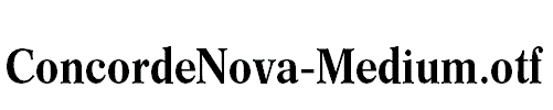 ConcordeNova-Medium.otf