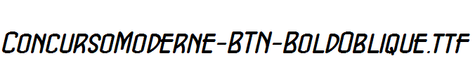 ConcursoModerne-BTN-BoldOblique.ttf