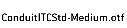ConduitITCStd-Medium.otf
