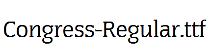 Congress-Regular.otf