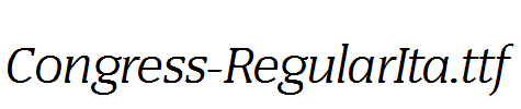 Congress-RegularIta.otf