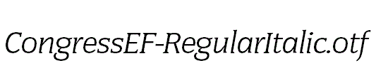 CongressEF-RegularItalic.otf