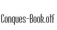 Conques-Book.otf