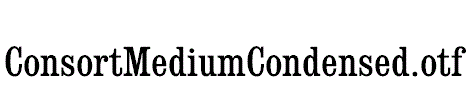 ConsortMediumCondensed.otf