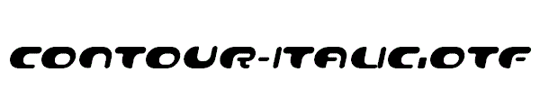Contour-Italic.otf