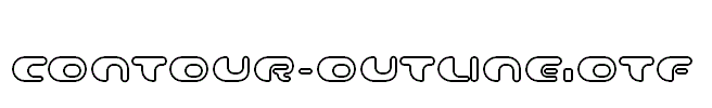 Contour-Outline.otf