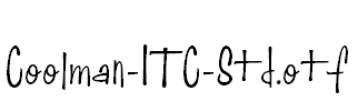 Coolman-ITC-Std.otf