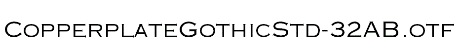 CopperplateGothicStd-32AB.otf