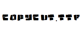 Copycut.TTF