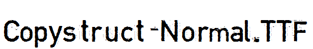 Copystruct-Normal.TTF