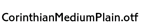 CorinthianMediumPlain.otf