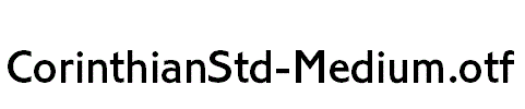 CorinthianStd-Medium.otf