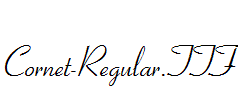 Cornet-Regular.TTF