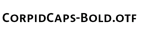 CorpidCaps-Bold.otf