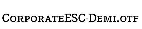 CorporateESC-Demi.otf