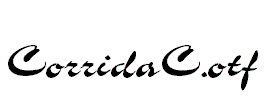 CorridaC.otf
