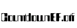 CountdownEF.otf