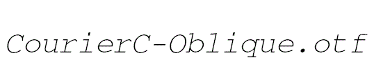 CourierC-Oblique.otf