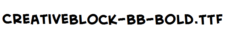 CreativeBlock-BB-Bold.TTF