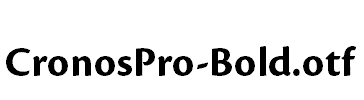 CronosPro-Bold.otf