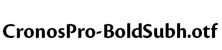 CronosPro-BoldSubh.otf