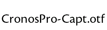 CronosPro-Capt.otf