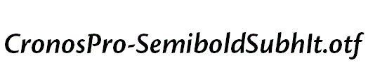 CronosPro-SemiboldSubhIt.otf