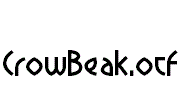 CrowBeak.otf