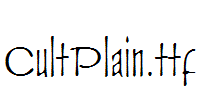 CultPlain.otf
