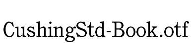 CushingStd-Book.otf