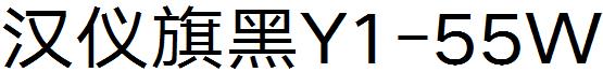 漢儀旗黑Y1-55W.ttf